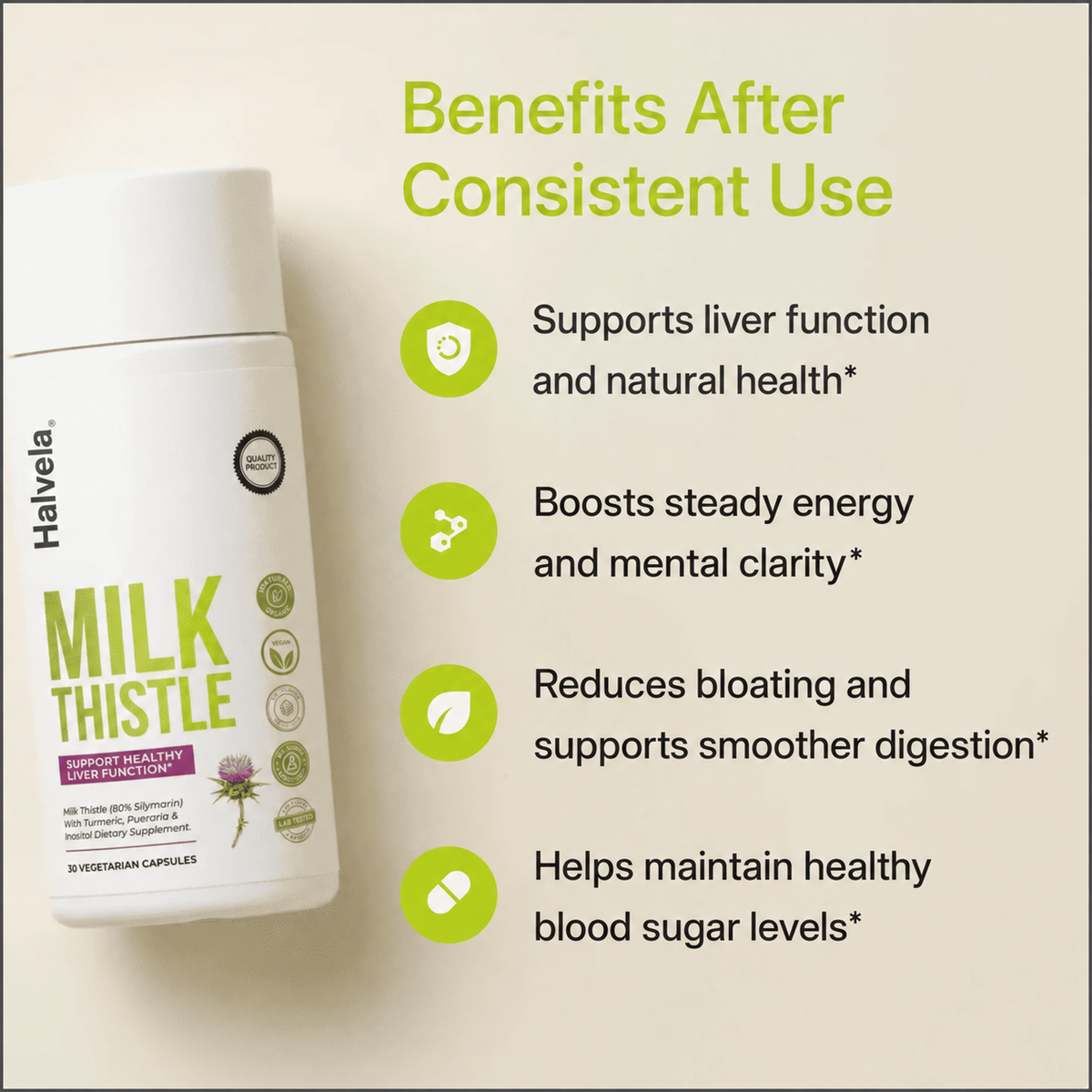 Halvela Milk Thistle Support